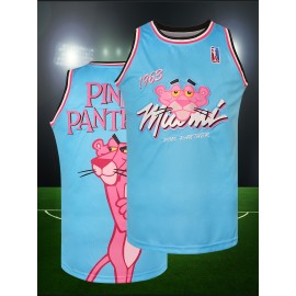 Pink Leopard Blue