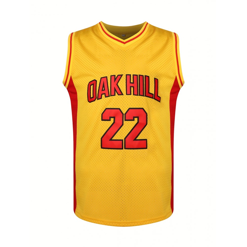 Men'S OAK HILL #22 Vintage Basketball Jersey Men'S OAK HILL #22 Vintage Basketball Jersey