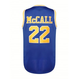 Men's Crenshaw #22 Basketball Jersey - Vintage Style, Moisture-Wicking Polyester, 