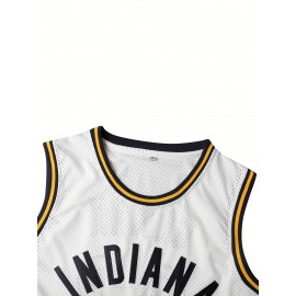 Caitlin Clark #22 Indiana Fever Basketball Jersey - White, Sleeveless, Breathable Mesh Fabric, Moisture-Wicking, Lightweight & Comfortable for Sports, Parties, and Casual Wear