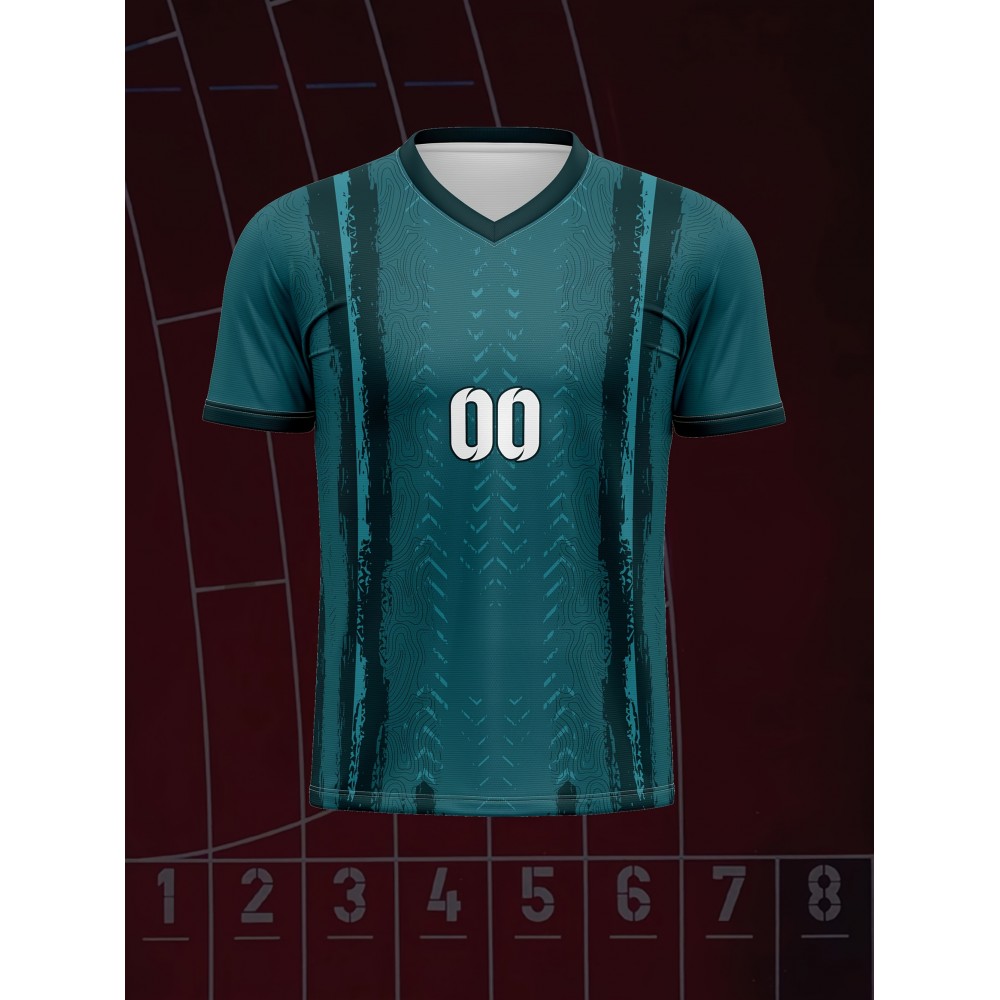 Customizable Youngsters' Soccer Jersey - V-Neck, Comfort Fit with Name & Number, Perfect for Sports & Outdoor Activities, Breathable Polyester, Machine Washable, Football Shirt Tops, Running Customizable Youngsters' Soccer Jersey - V-Neck, Comfort Fit with Name & Number, Perfect for Sports & Outdoor Activities, Breathable Polyester, Machine Washable, Football Shirt Tops, Running